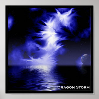 Poster Tempête du dragon