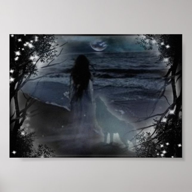 Poster Tempête Lune (Devant)
