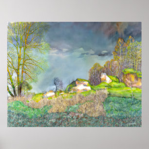 Poster Tempête printanière