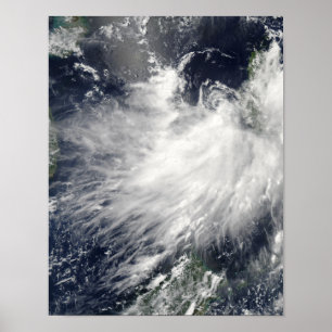 Poster Tempête tropicale Conson