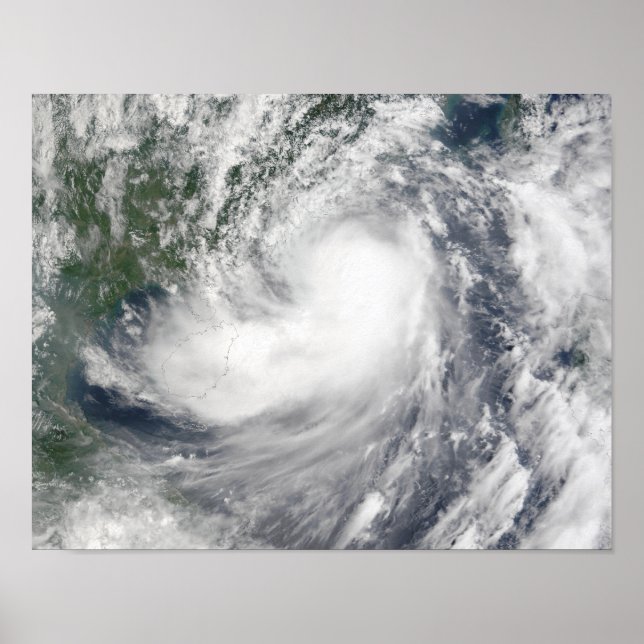 Poster Tempête tropicale Hagupit (Devant)