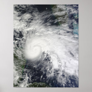 Poster Tempête tropicale IDA en mer des Caraïbes 2