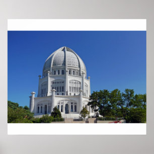 Poster Temple de Baha'i