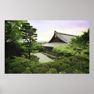 Poster Temple de Shisendo - Kyoto Japon