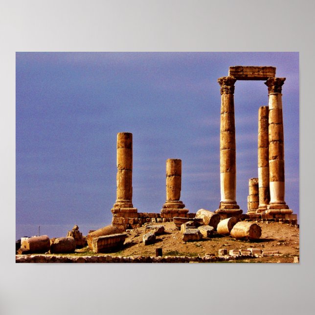 Poster Temple d'Hercule (Devant)