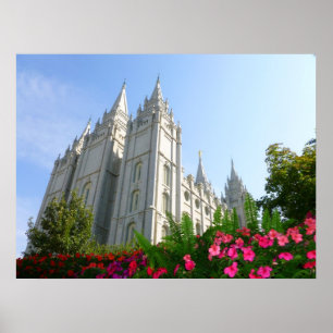 Poster Temple mormon