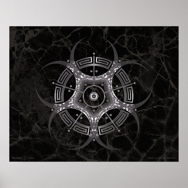 Poster Temples de la 5ème dimension (Devant)