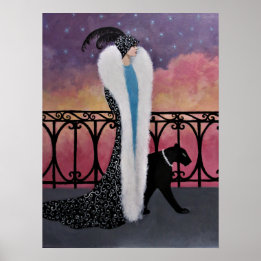 Poster Temps crépusculaire