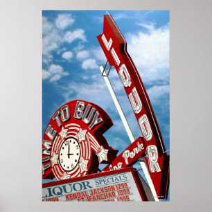 Poster Temps d'acheter l'affiche Imprimer