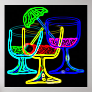 Poster Temps de cocktail !
