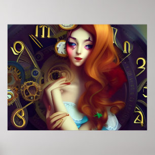 Poster Temps de déplacement