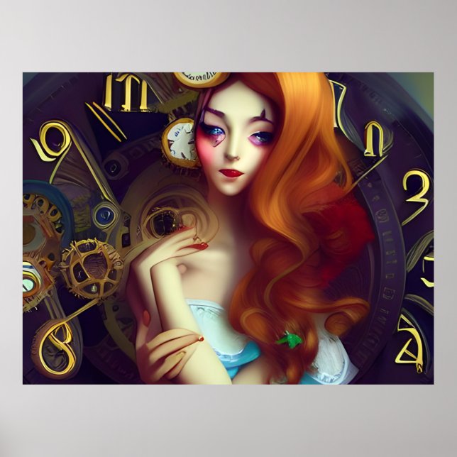 Poster Temps de déplacement (Devant)