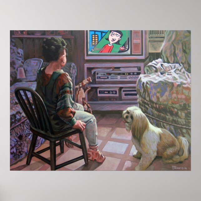 Poster Temps qualité (Devant)