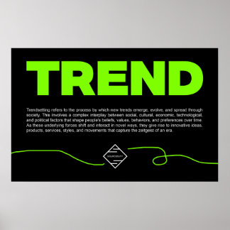 Poster Tendance