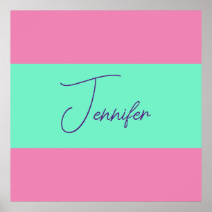 Poster Tendance Minimaliste Moderne Plaine Simple Couleur
