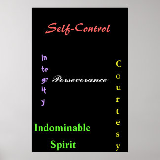 Poster Teneurs de ceinture noire