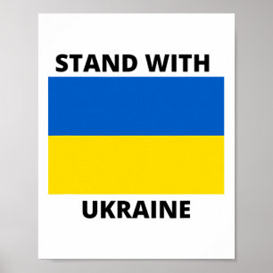 Poster Tenez-vous avec l'Ukraine 1