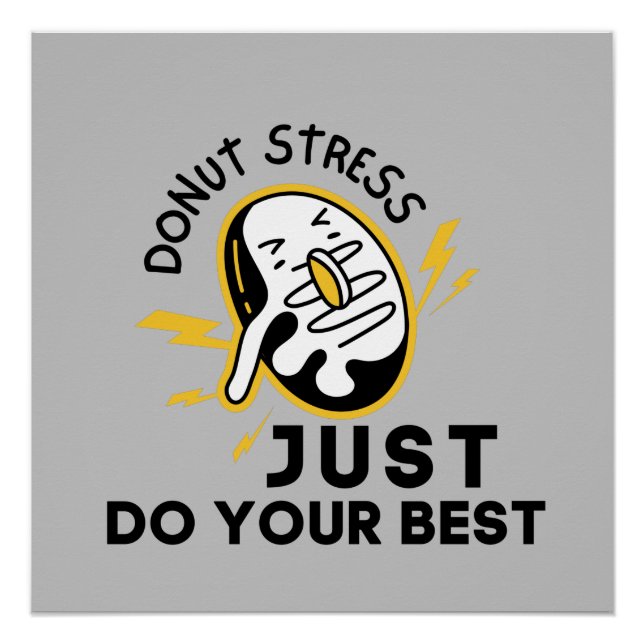 Poster Tenir À L'Épreuve, Faites Votre Meilleure Motivati (Devant)