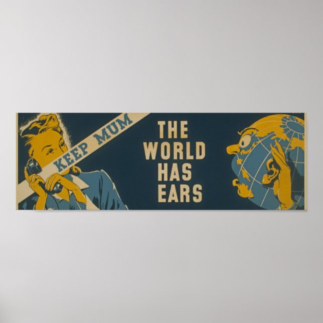 Poster Tenir la propagande de maman (Devant)