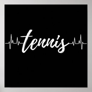 Poster Tennis Heartbeat.
