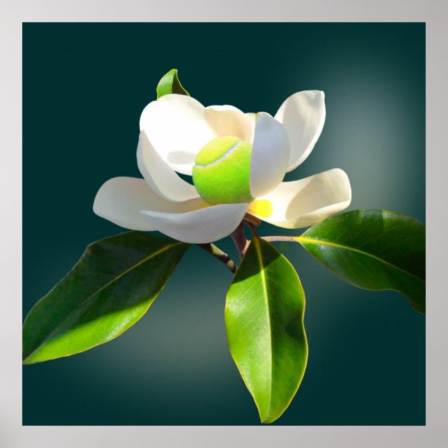 Poster Tennis Magnolia, tennis (Devant)