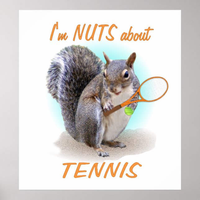 Poster Tennis Nut (Devant)