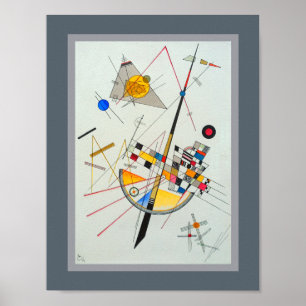Poster Tension délicate par Wassily Kandinsky