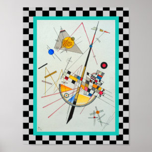 Poster Tension sensible par Wassily Kandinsky