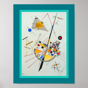Poster Tension sensible par Wassily Kandinsky