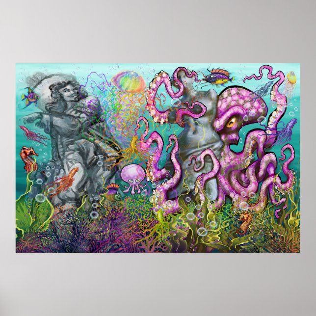 Poster Tentacles (Devant)