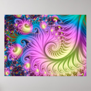 Poster Tentacules fractales