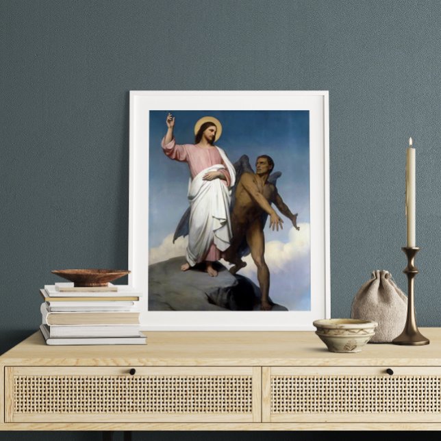 Poster Tentation du Christ (Créateur téléchargé)