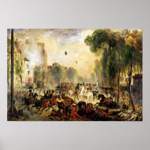 Poster Tentative d'assassinat sur le Roi Louis-Philippe