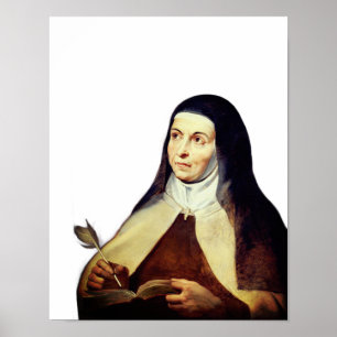 Poster Teresa d'Ávila par Rubens