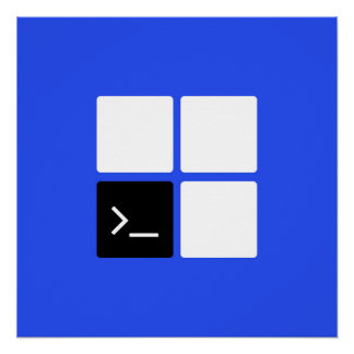 Poster Terminal Windows