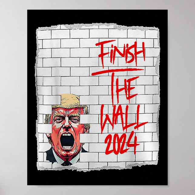 Poster Terminer le mur 2024 (Devant)