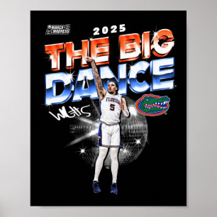 Poster terrain de basket-ball Floride Richard Ncaa Final