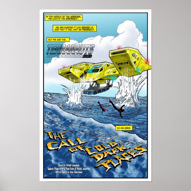 Poster Terranauts 2020 | Page de démarrage | Bande dessin (Devant)