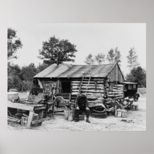 Poster Terre coupée Farmer, 1937