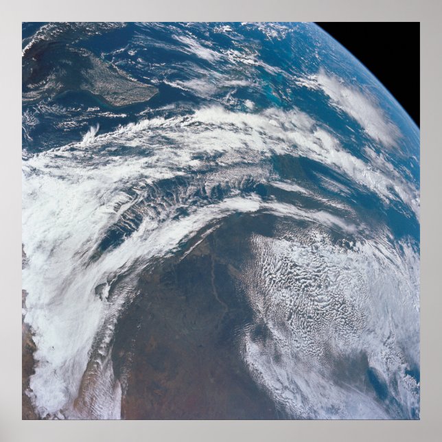 Poster Terre De L'Appareil Spacecraft Apollo 12. (Devant)