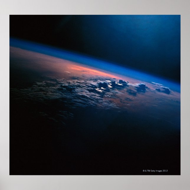 Poster Terre de l'espace extra-atmosphérique 2 (Devant)