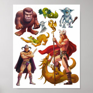 Poster Terre de Ta, Stefan Imprimer l'art en pleine page