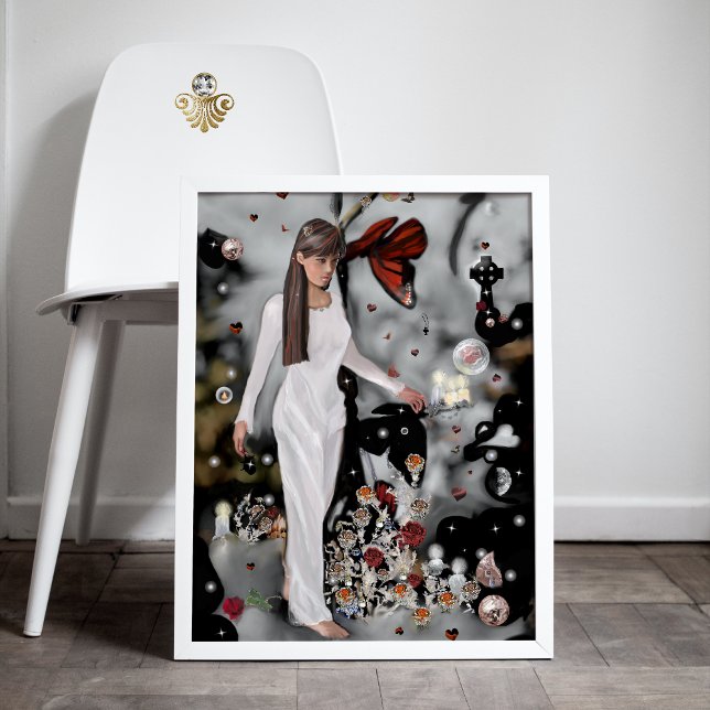 Poster Terre du rose magique ! (Créateur téléchargé)