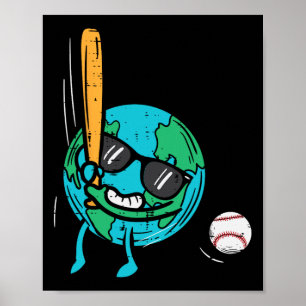 Poster Terre Jouer Vendre Jour des terres Sports Joueur H