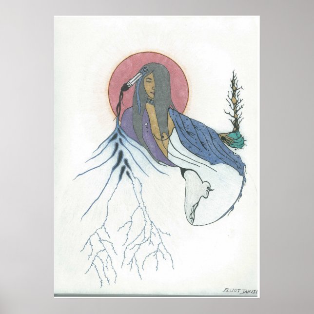 Poster Terre mère (Devant)