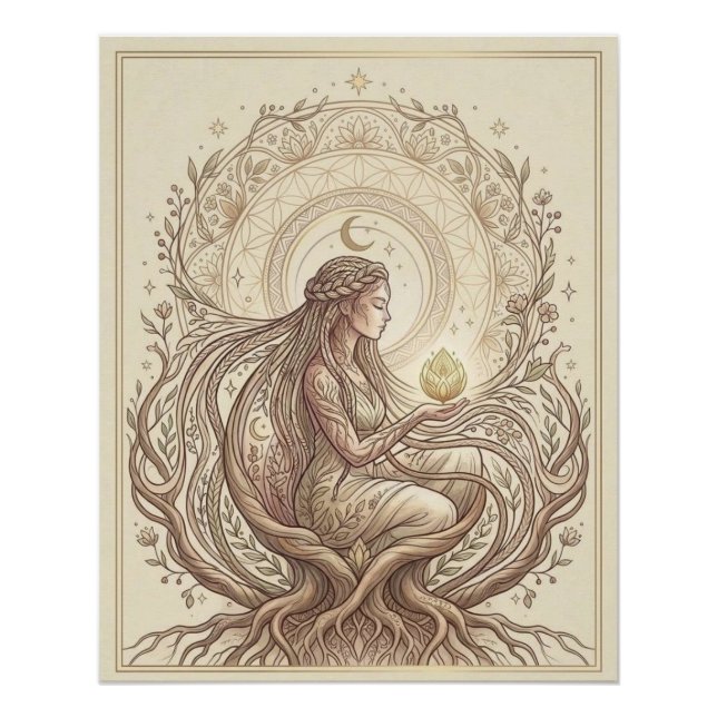 Poster Terre Mère sacrée (Devant)