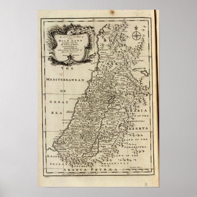 Poster Terre Sainte (Devant)