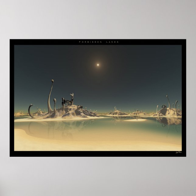 Poster Terres interdites (Devant)