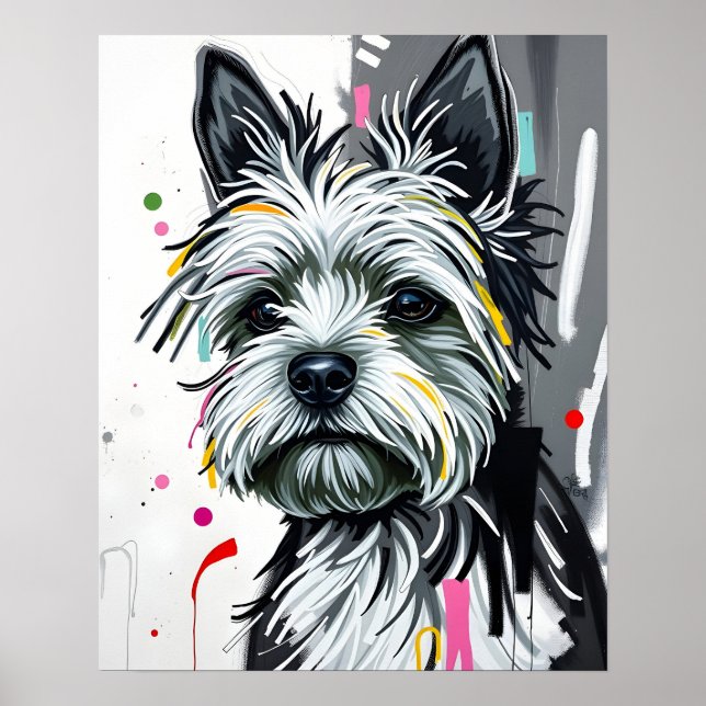 Poster Terrier Pup (Devant)