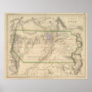 Poster Territoire de l'Utah